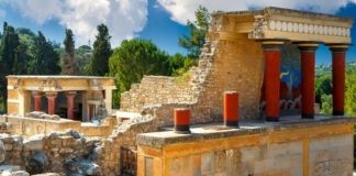 Tham quan cung điện Knossos - kỳ quan kiến trúc nổi tiếng Hy Lạp